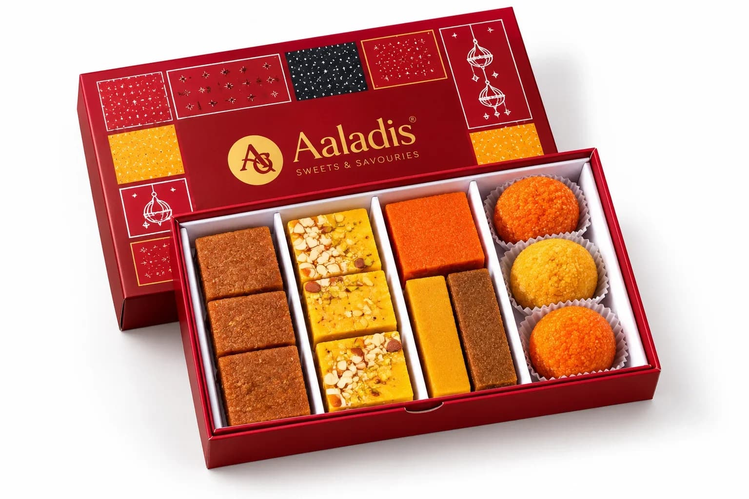Aaladis Celebration Ayudha Pooja sweet box, 500g