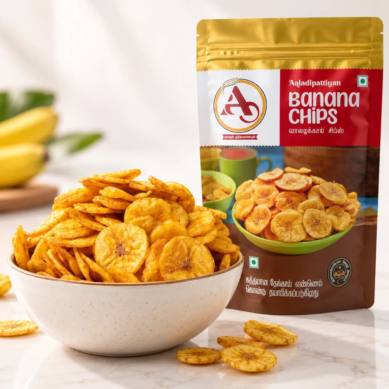Nenthiram Chips - Authentic Indian Sweets | Aaladis (1)